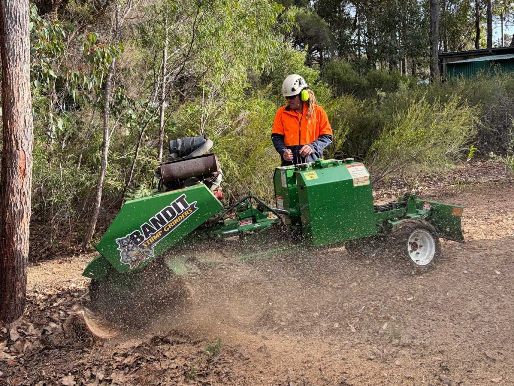 Stump-Grinding-Margaret-River Stump grinding machinery removing a tree stump